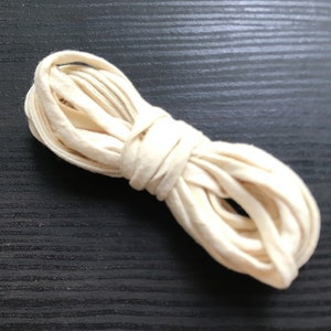 3mm Pure Silk Cord, Natural Silk Rope, Soft Silk String