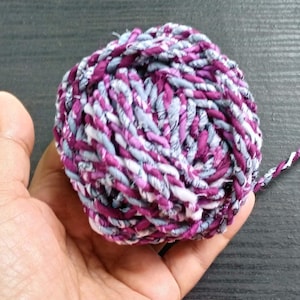 Rag Twine, Recycled Scrap Cord, Twisted Yarn, Art Ribbon