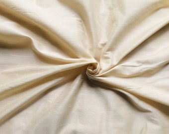Pearl Beige Art Silk Dupioni, Indian Fabric, Designer Silk Fabric, Art Silk Fabric, Wholesale Indian Silk Fabric, Biege Silk India Fabric