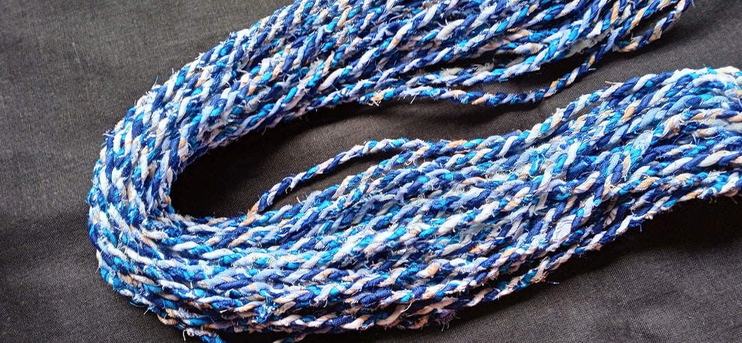 Variegated Cotton Yarn, Fabric Baking Twine, Rope for Basket - Etsy
