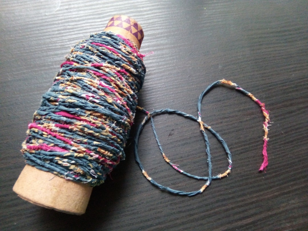Fabric Twine Cord, Cotton Rag Rope, Twisted Tattered Twine - Etsy Australia