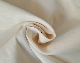 Cream Art Silk Dupioni Fabric, Cream Silk Dupioni, Polyester Fabric, Off White Faux Silk, Creamy White Art Silk Fabric, Artificial Silk