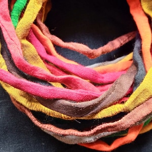 10 Cords For Bracelet Making, Spaghetti Cord, 5mm Rope