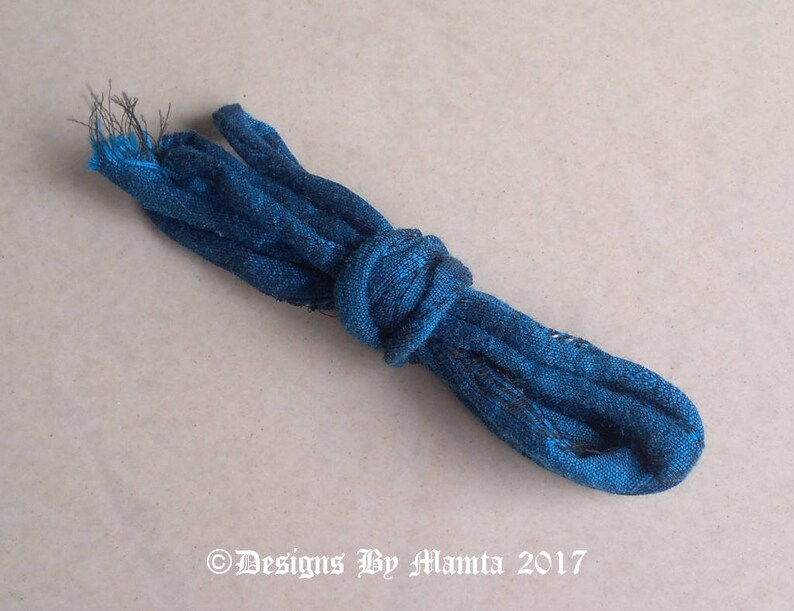 Thick /& Thin Cord Handmade Silk Cordage Dark Teal Blue Art Silk Cord For Jewelry Art Dupioni Silk Cord 5mm Silk Cord Art Silk Cord,Cord
