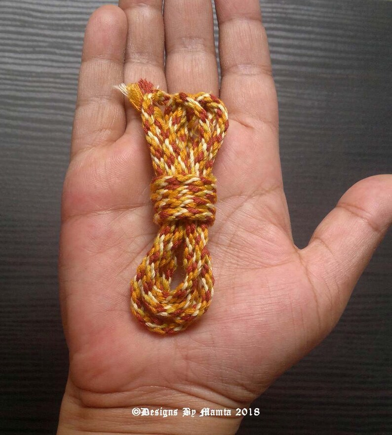 Colorful Braided Cord Macrame Cord Bead Cord Textile Rope Rope Ferocious Tiger Braided Cord 3mm Braid Cord Rustic Cording Knot Cord