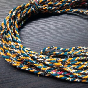 Scrap Fabric Rope, 5mm Cloth Twine, Gift Wrap Cord - Etsy