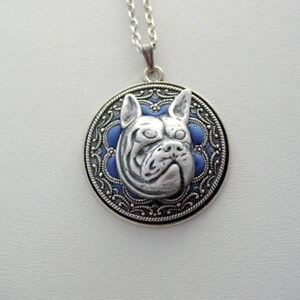 Victorian Style Necklace, BullDog Necklace, Bulldog Pendant, Layered Filigree, Victorian Jewelry