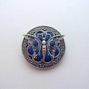 Butterfly Brooch, Victorian Style Butterfly Brooch, Butterfly Brooch, Layered Filigree, Unique Butterfly Brooch, Victorian Jewelry