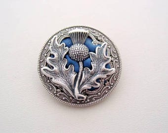 Scottish Jewelry, Victorian Style Brooch, Thistle Brooch, Scotland's Thistle, National Flower, Scottish Heritage, Brooch, Victorian Jewelry