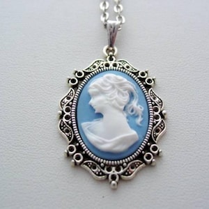 ネックレス・ペンダント Brass Plate Med Cameo Necklace Cameo Jewelry for sale | eBay