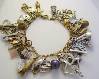 Artifacts Charm Bracelet Top Secret Storage Gadgets