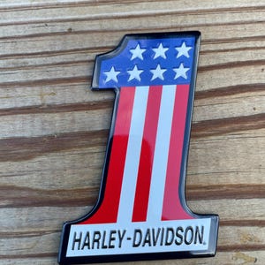 Harley Davidson Motorcycles Refrigerator Magnet Vintage Advertisement #1