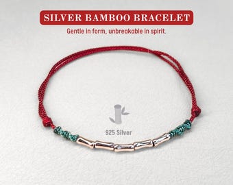 Thin Red String Bracelet with 925 Silver Beads,Minimalist Protection Jewelry for Good Luck,Gift for 30th birthday,50th birthday gift for Mom