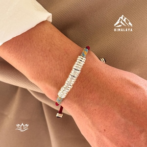 Bracelet Homme En Argent – Style Classique, état D'occasion