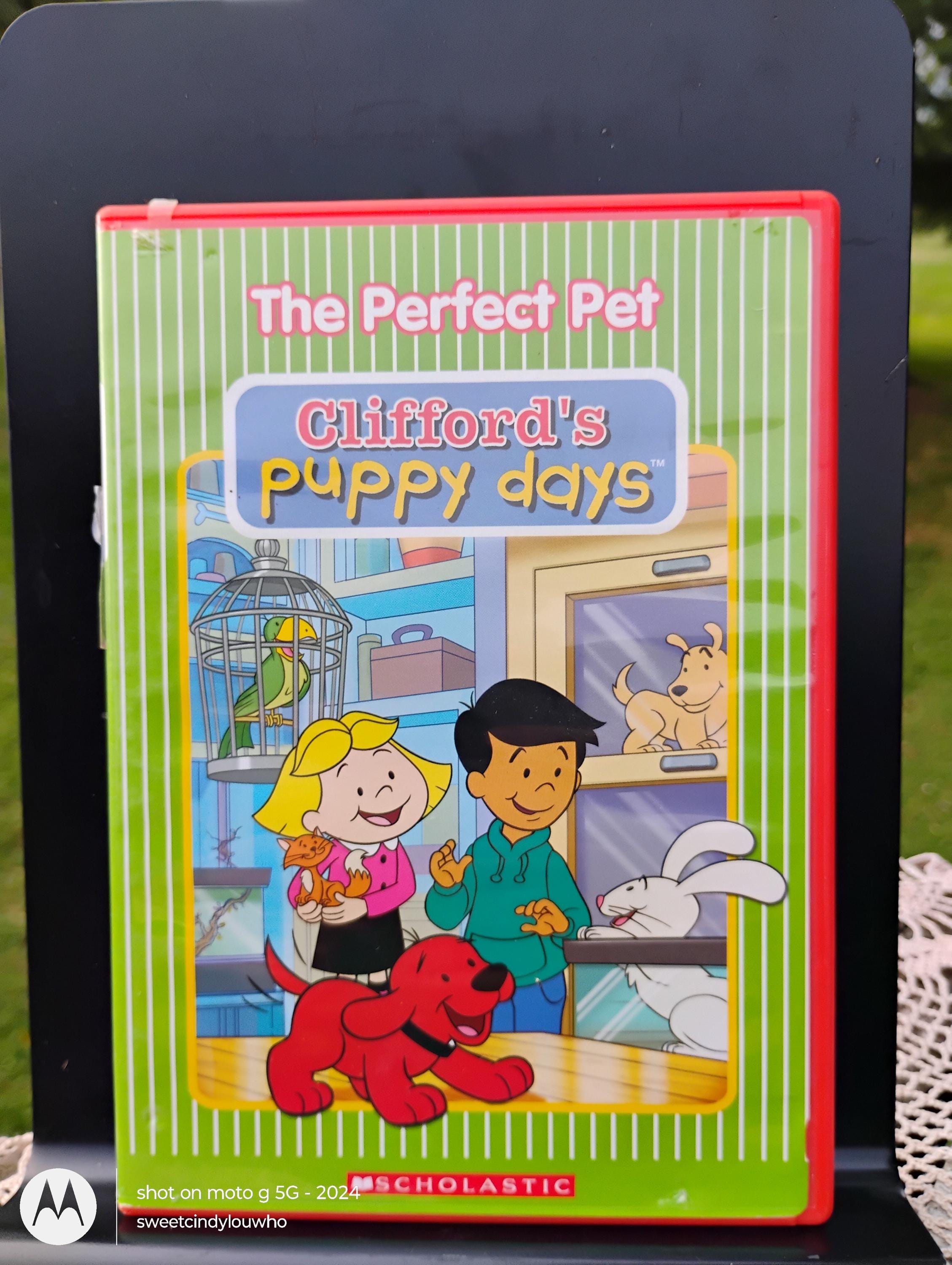 Clifford's Puppy Days the Perfect Pet DVD 2006 Scholastic
