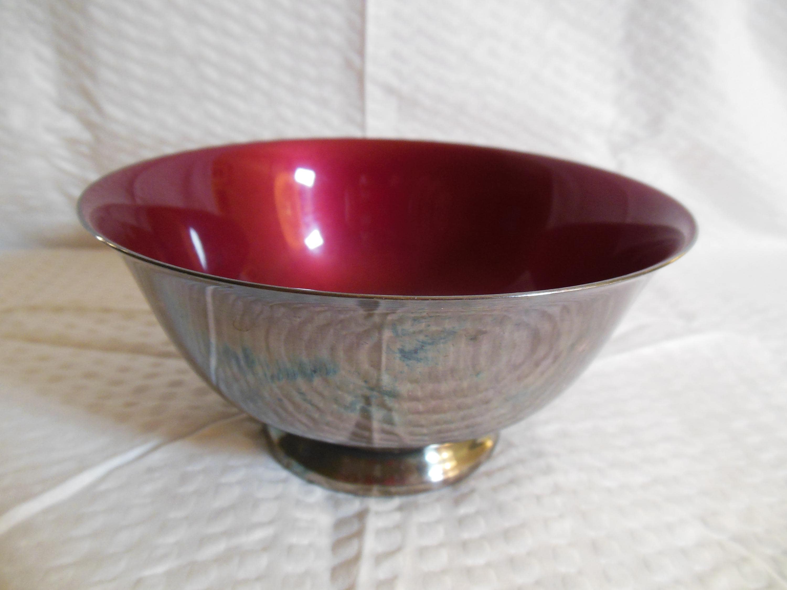 Reed Barton Enamel Bowl - Etsy