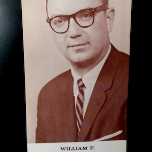 brochure political vintage 1963 William F. Potter for District Attorney campaign McKean County PA