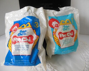 mcdonald's happy meal toys dated 2000 "Poo - Chis" Lot of (2) #3 & #7 in series