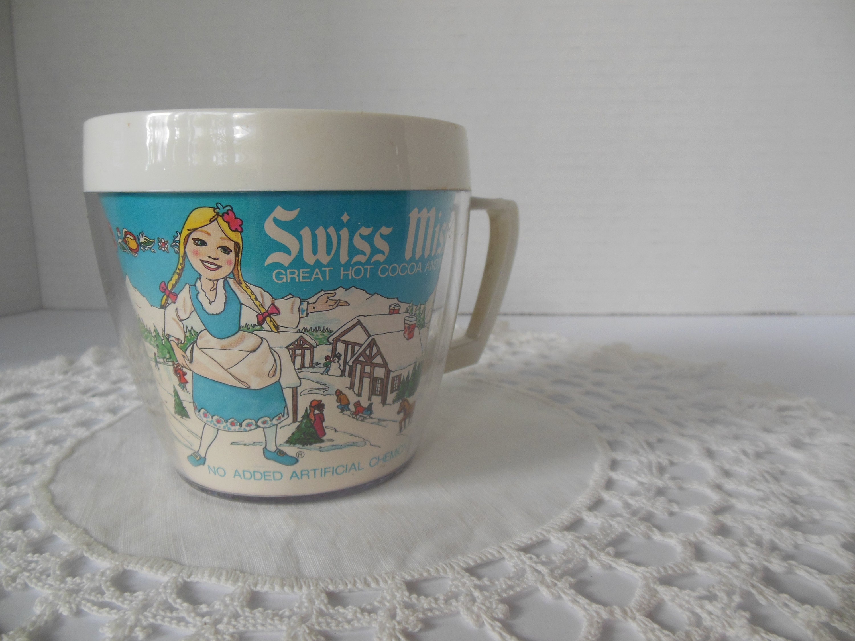 Montreal Skyline Vintage Print Travel Coffee Mug for Women Men Thermal