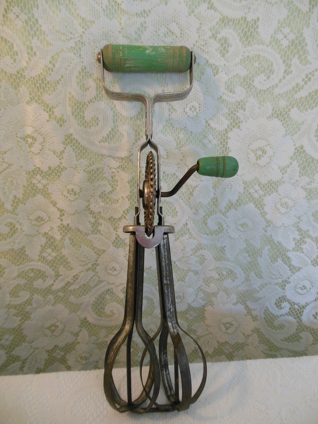Vintage Androck Manual Hand Mixer / Beater Turn Crank to Use Etsy