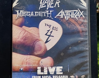 DVD musical The Big 4 Metallica Slayer Megadeth Anthrax Live Sofía Bulgaria 2010