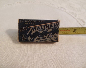 vintage box of Waltham double razors NEW in box - three (3) razors in box  New old stock