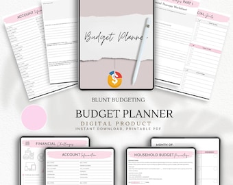 2026 Budget Planner: Printable Financial Organizer (Digital Download)