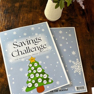 Savings Challenge Workbook: Money Tracker & Cash Stuffing Envelopes