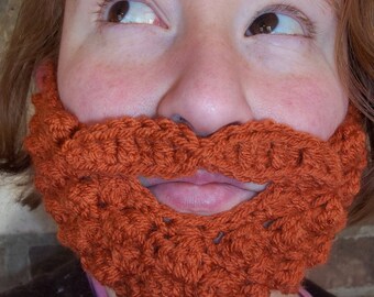 Fake Beard, Costume Beard, Baby Beard, Cosplay Beard, Child Kid Beard, Adult Beard, Halloween Beard, Lumberjack Costume, Crochet, Knit Beard