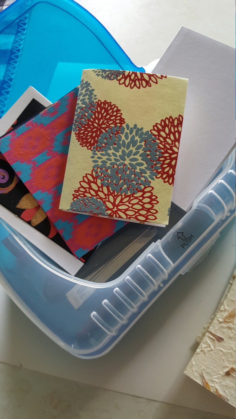 Art Books Collage Art Set Kit Art Set for all Ages by Styx River Art Make Your Own Collage Handmade Paper Included
