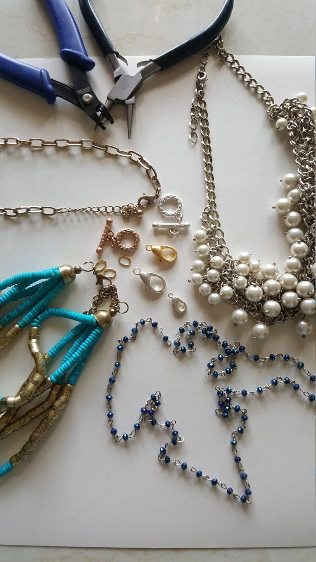 Made to Order Jewelry Necklace Repair for Customer Restringing