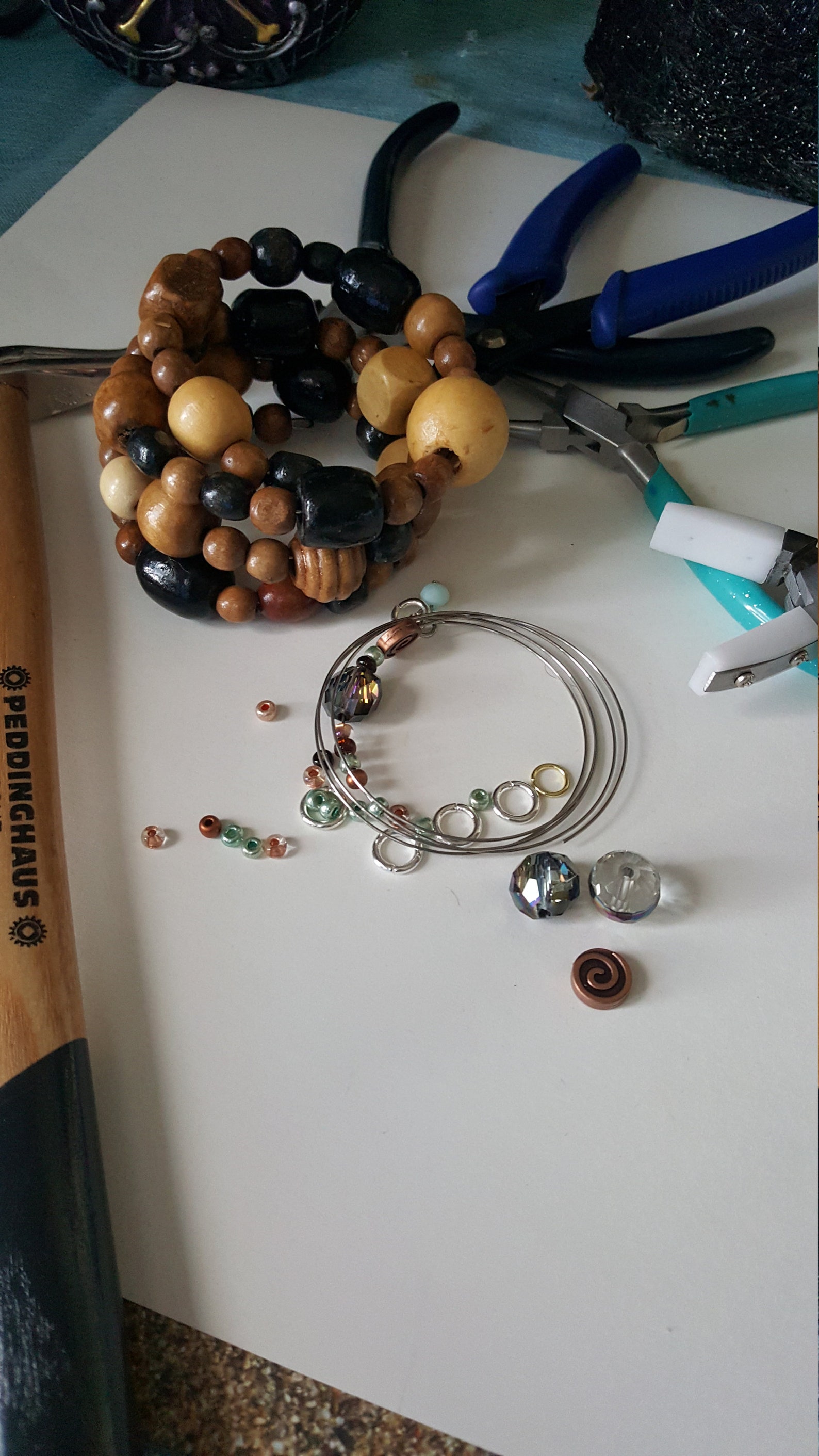 Bracelet Repairs Beaded Bracelet Repairs Wrap Bracelet With Etsy