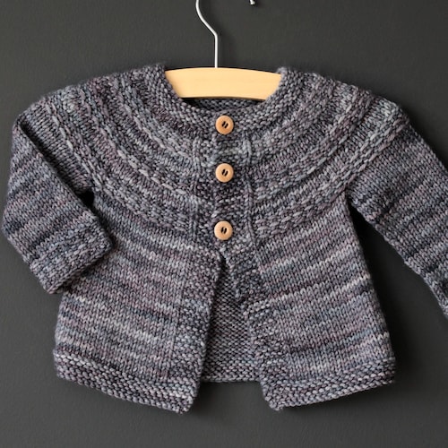 KNITTING PATTERN Top Down Cardigan Denlise Cardigan 7 Etsy Australia