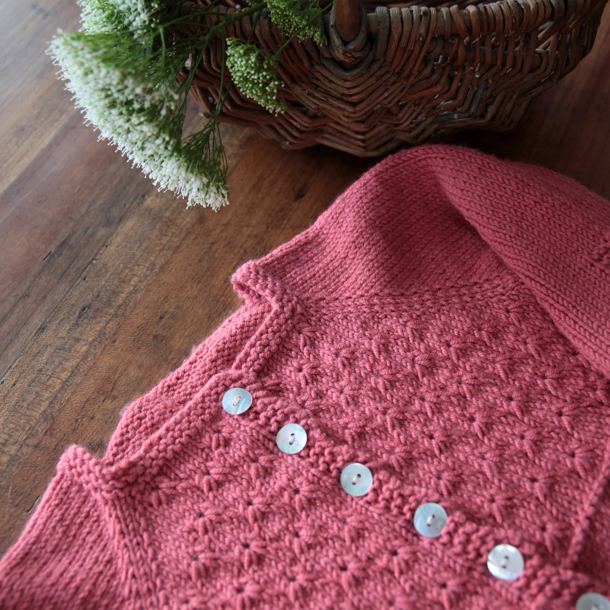 Alouette PDF knitting pattern / Fiche tricot PDF cardigan | Etsy