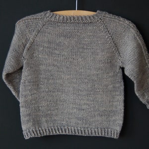 Textured Sweater Knitting Pattern, Top-down Seamless Knitting Pattern ...