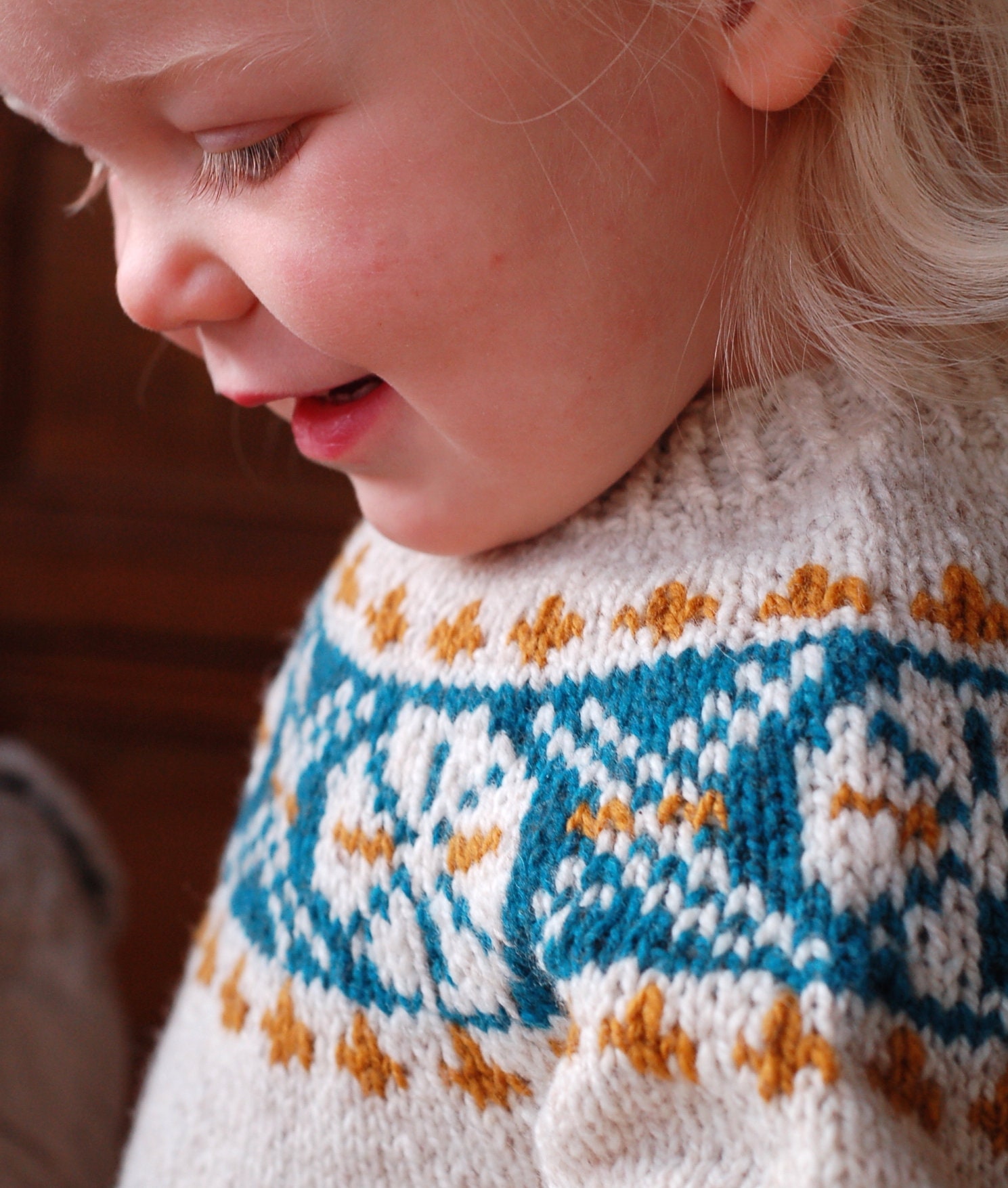 Knitting Pattern Colorwork Sweater 