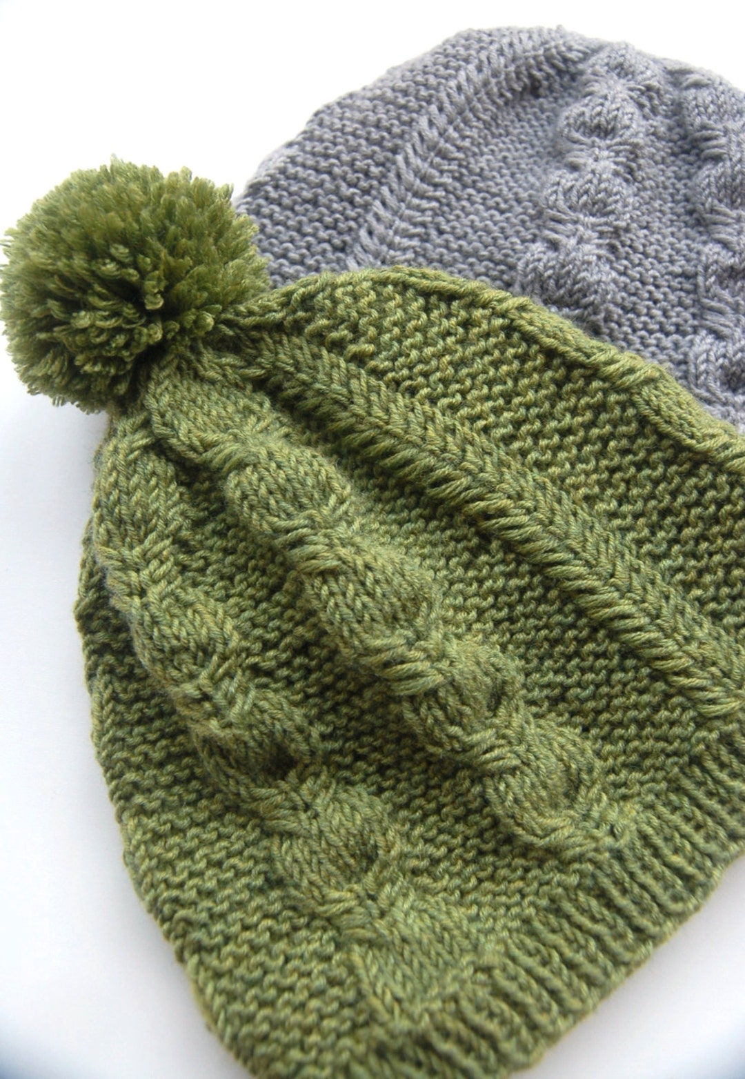 Silverfox Beanie PDF Knitting Pattern - Etsy