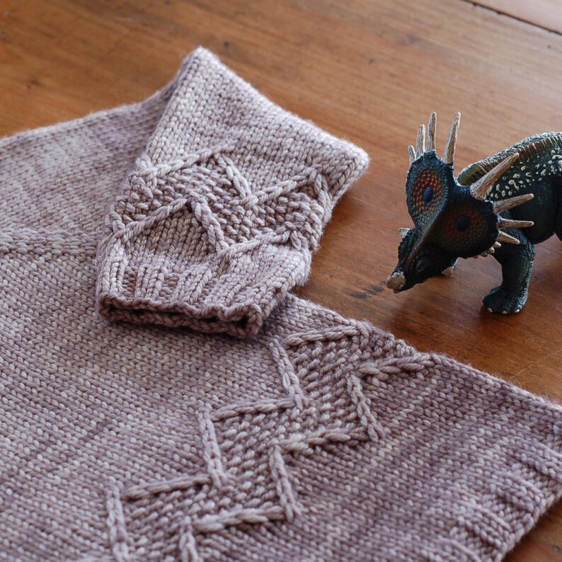 Chevron Sweater Knitting Pattern for Babies and Children Etsy