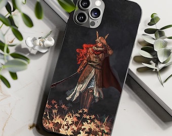 Elden Ring Phone Case Malenia Dark Souls Video Game Nerdy Gamer Gift for iPhone 17 16 15 14 13 Galaxy S25 S24 S23 S22 Google Pixel 9 8 7 6 5