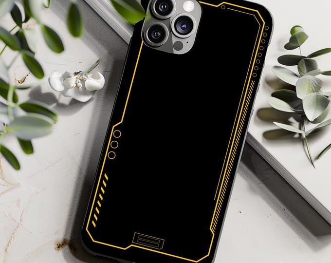 Cyberpunk Sci Fi Phone Case Futuristic Minimalist Gift for iPhone 11 12 13 14 15 16 Samsung Galaxy S20 S21 S22 S23 S24 S25 Pixel 5 6 7 8 9