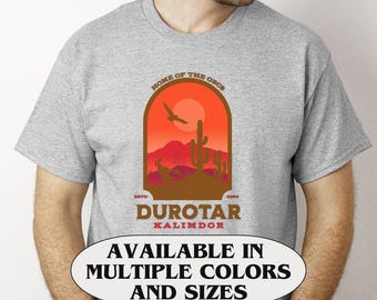 Koszulka World of Warcraft Koszulka unisex Durotar Koszulka dla graczy Koszulka bawełniana Koszulka dla fanów WoW Najlepsza odzież dla graczy Koszulka z nadrukiem WoW Gaming Prezent T-shirt Prezent