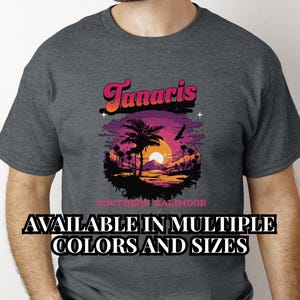 World of Warcraft Shirt Tanaris Gamer Video Game Tee Unisex Cotton Tee Gift for Him Gamer Gift Video Game Shirt Gaming Tee WoW Shirt Gift