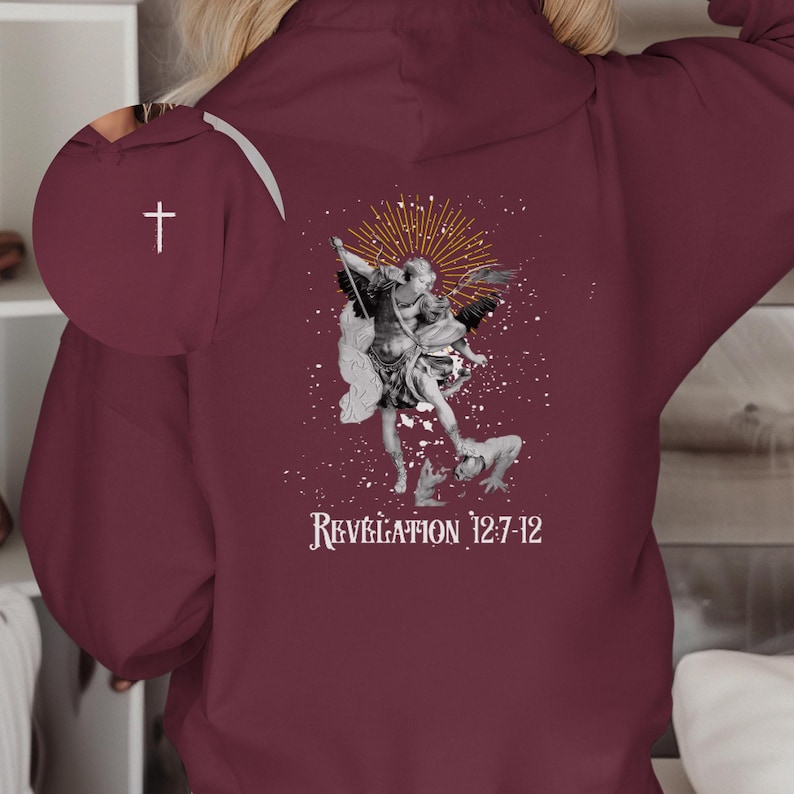 Religious Sweatshirt Angel Spirit Pullover