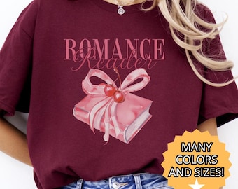 Book Shirt, Romance Reader Tee, Book Lover Shirt, Reading Gift T-Shirt, Bookworm Top, Bookish Tee, Shirt Gift for Women, Book Club Tee
