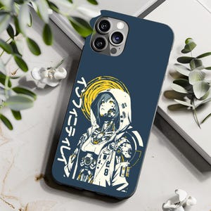 Cyberpunk Sci Fi Anime Handyhülle Tough Cover Anime Geschenk für iPhone 11 12 13 14 15 16 Samsung Galaxy S20 S21 S22 S23 S24 S25 Pixel 5 6 7 8 9