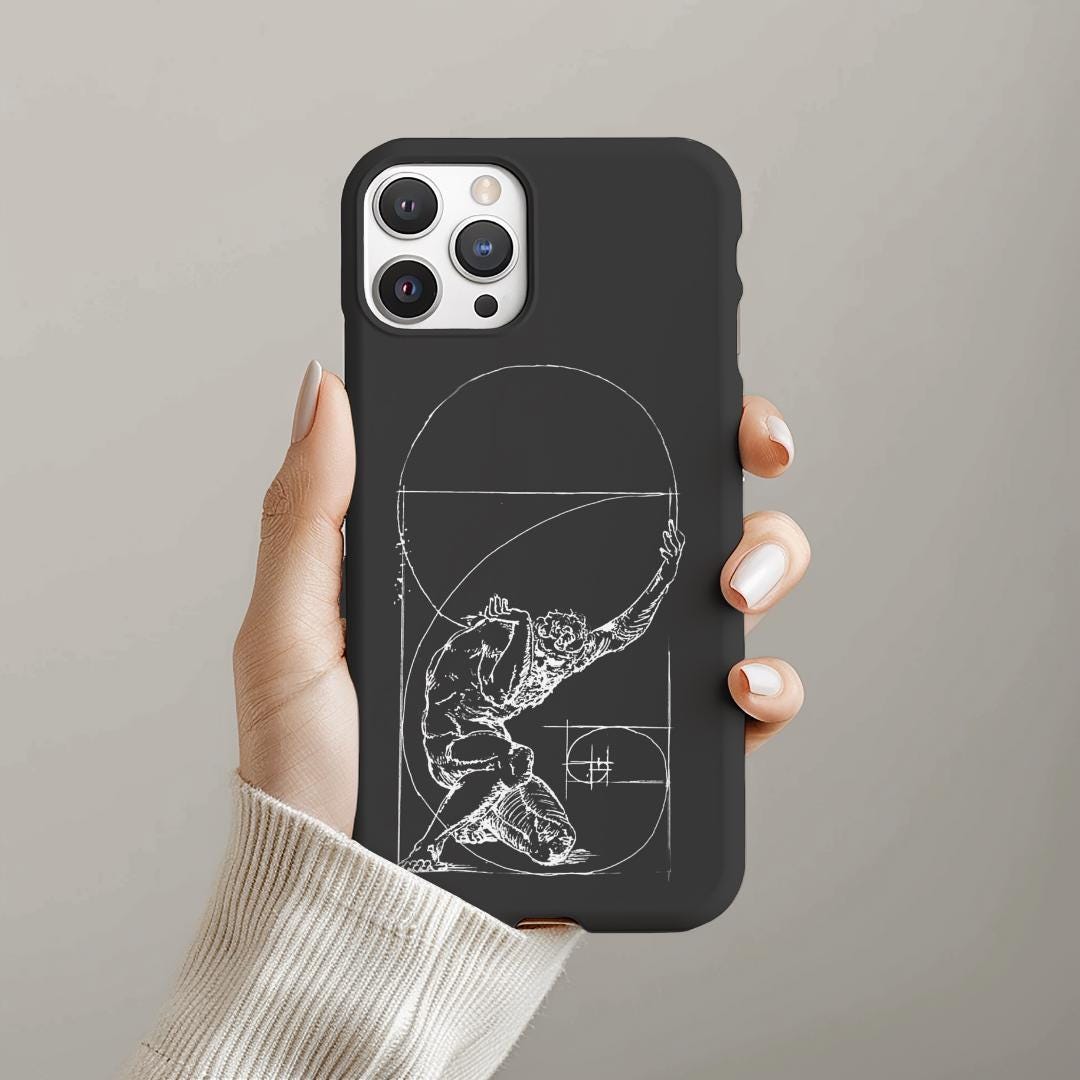 Sisyphus Greek Mythology History Nerdy Geeky Gift Phone Case for iPhone ...