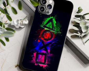 Graffitikonst videospelstelefonskal: Gamerpresent