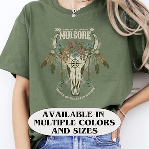 World of Warcraft Shirt Tauren Unisex Cotton Tee Graphic Tee Video Game Shirt Geek Clothing Fan Gift Gaming Apparel WoW Gamer Gift Tshirt