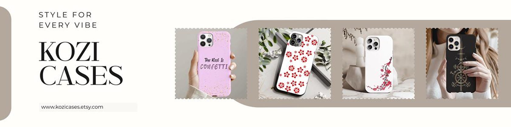 KoziCases - Etsy