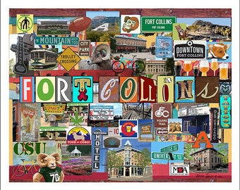 Fort Collins, Colorado Collage